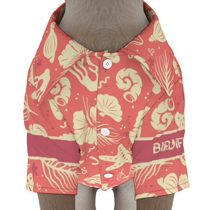 Matching human and pet hawaiian shirts