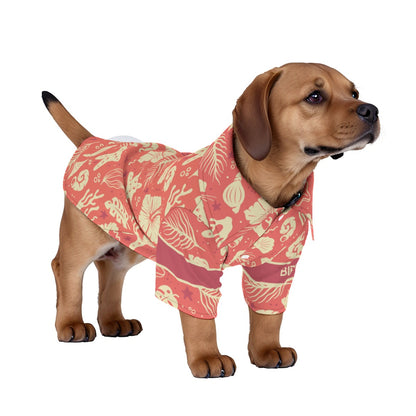 Matching human and pet hawaiian shirts