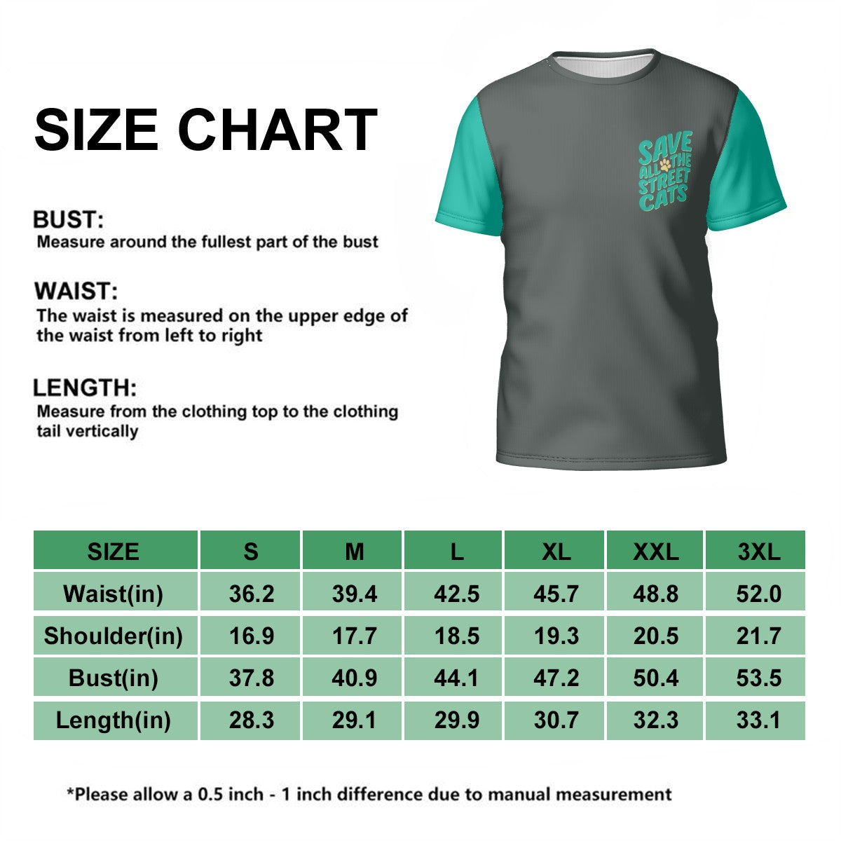 Save All The Street Cats T-Shirt