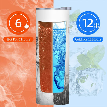 A Britt's Love Skinny Tumbler 20oz