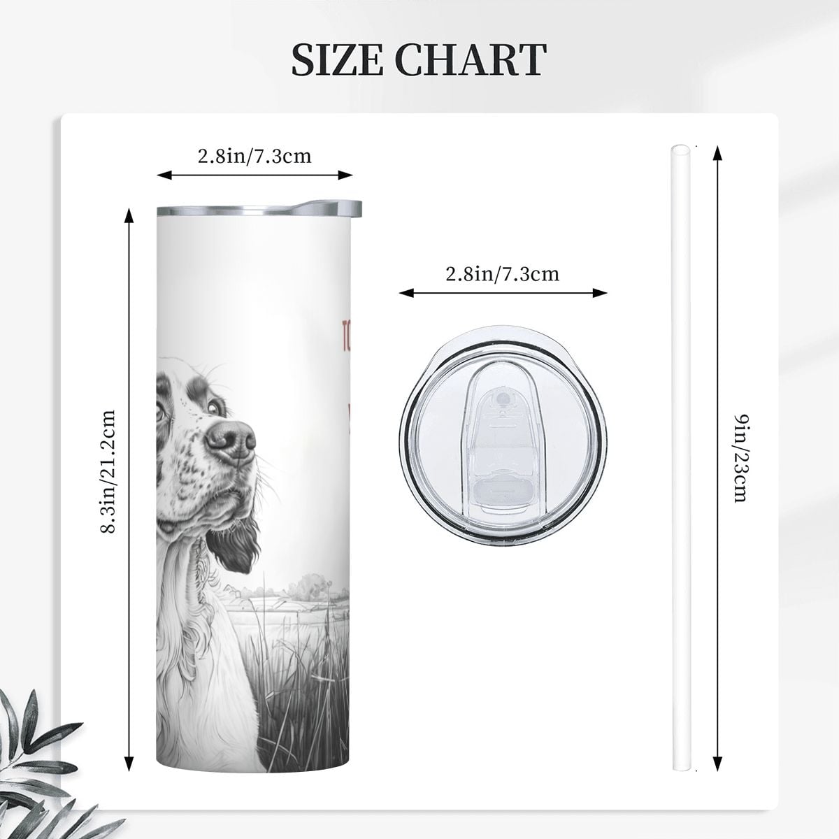 A Britt's Love Skinny Tumbler 20oz