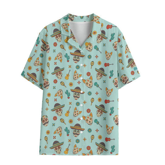 Matching human and pet hawaiian shirts