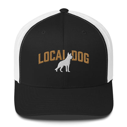 dog trucker hat