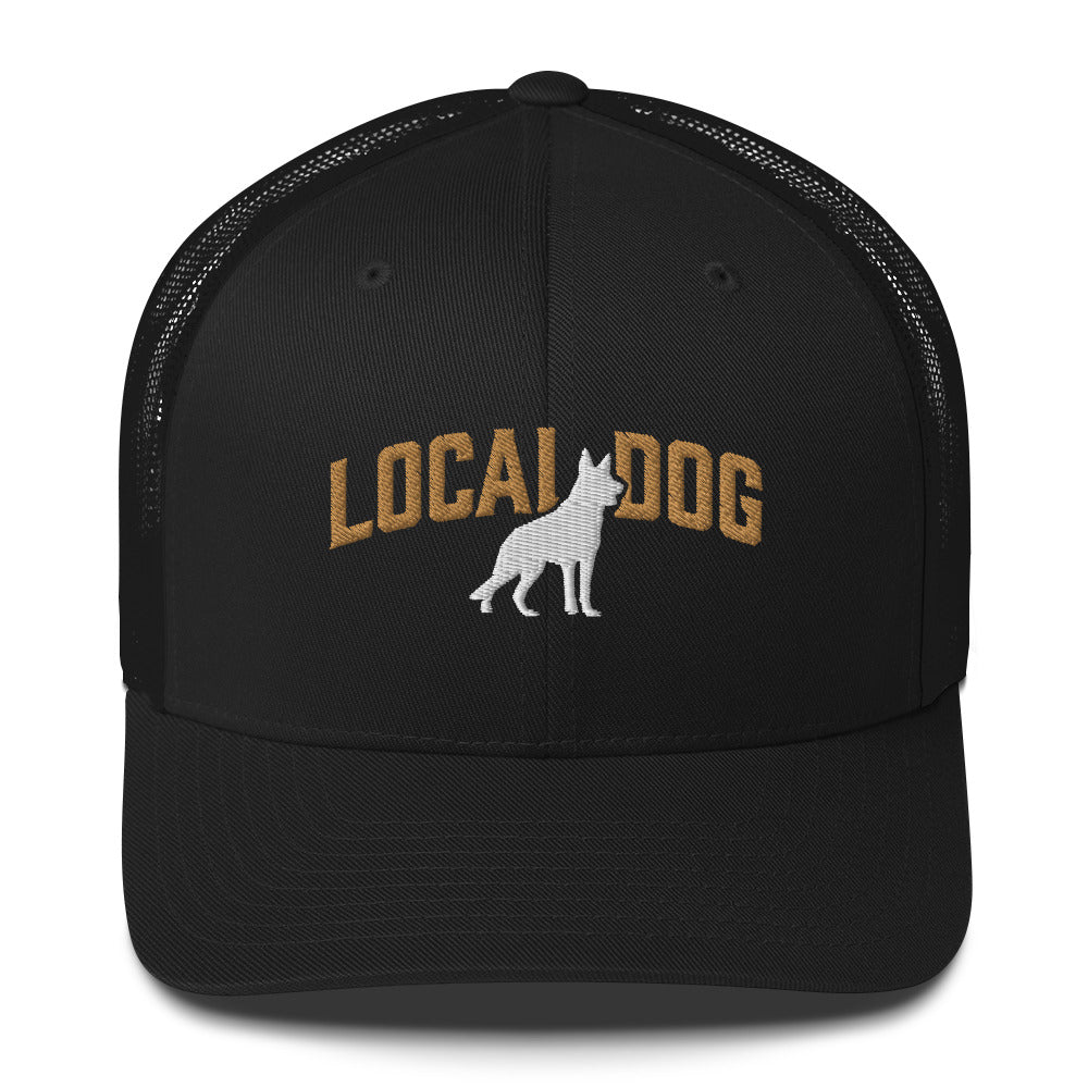 dog trucker hat