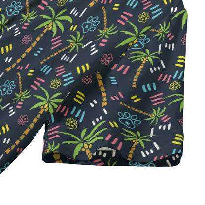 Matching human and pet hawaiian shirts